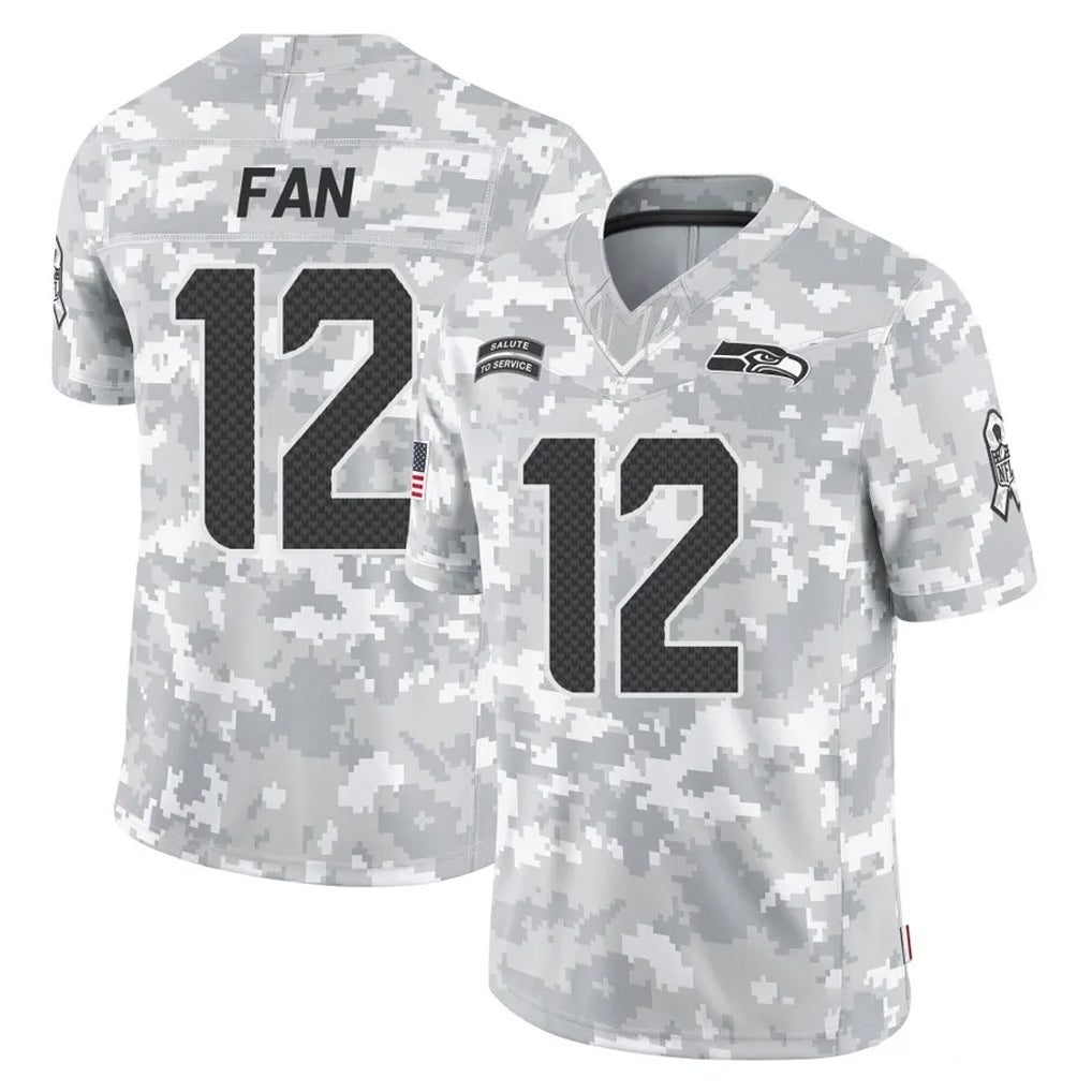 Parkc S.Seahawks #12 12th Fan Player Arctic Camo Limited Salute To Service Home Game Stitched Jerseys