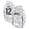 Parkc S.Seahawks #12 12th Fan Player Arctic Camo Limited Salute to Service Pullover Hoodies Game Stitched Jerseys
