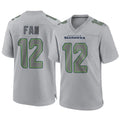 Parkc S.Seahawks #12 12th Fan Player Gray Atmosphere Fashion Home Game Stitched Jerseys