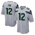 Parkc S.Seahawks #12 12th Fan Player Gray Home Game Stitched Jerseys