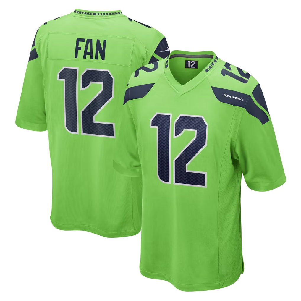 Parkc S.Seahawks #12 12th Fan Player Green Home Game Stitched Jerseys