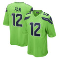 Parkc S.Seahawks #12 12th Fan Player Green Home Game Stitched Jerseys
