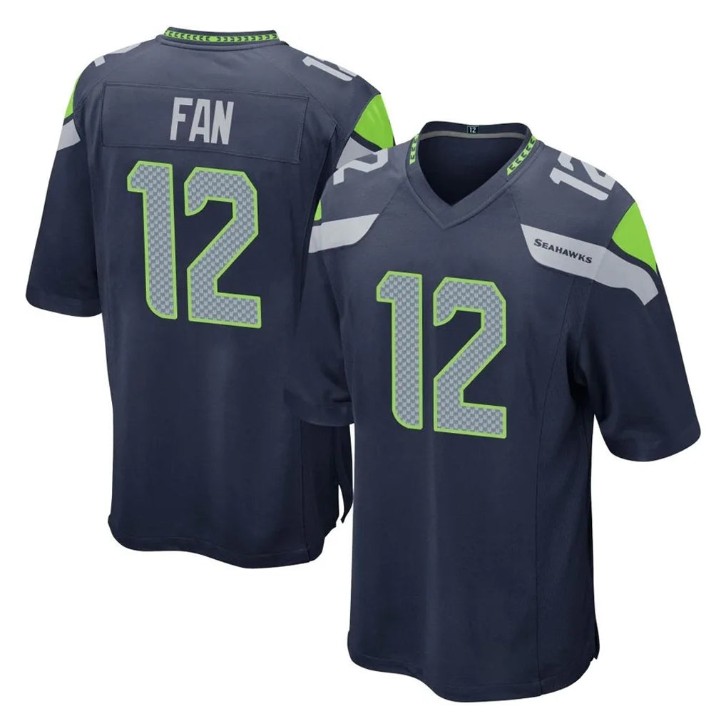 Parkc S.Seahawks #12 12th Fan Player Navy Home Game Stitched Jerseys