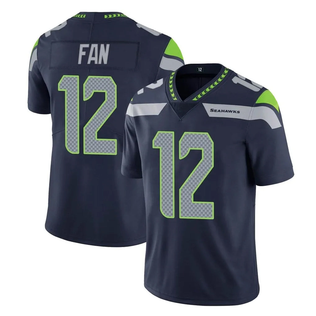 Parkc S.Seahawks #12 12th Fan Player Navy Limited Vapor Untouchable Home Game Stitched Jerseys