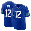 Parkc S.Seahawks #12 12th Fan Player Royal Throwback Home Game Stitched Jerseys