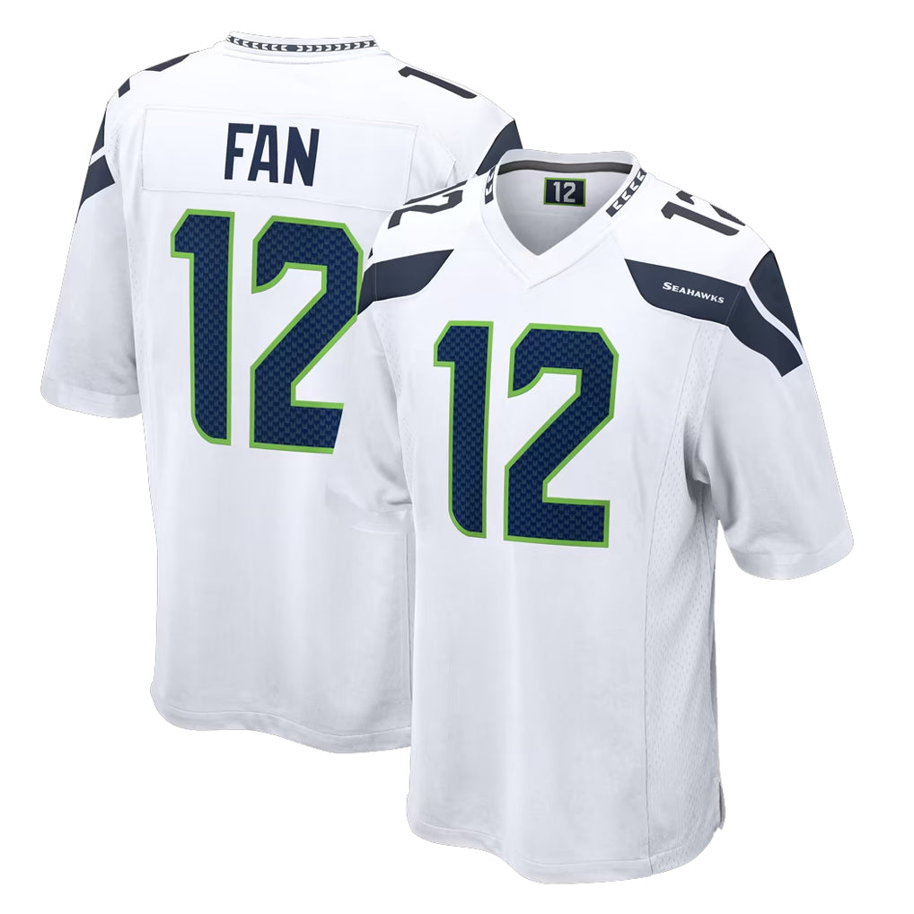 Parkc S.Seahawks #12 12th Fan Player White Home Game Stitched Jerseys