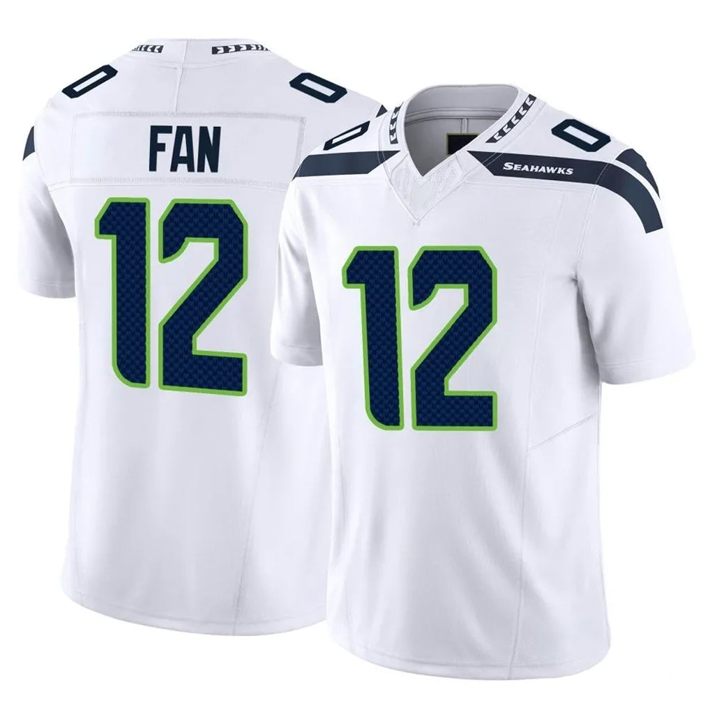 Parkc S.Seahawks #12 12th Fan Player White Limited Vapor F.U.S.E. Home Game Stitched Jerseys