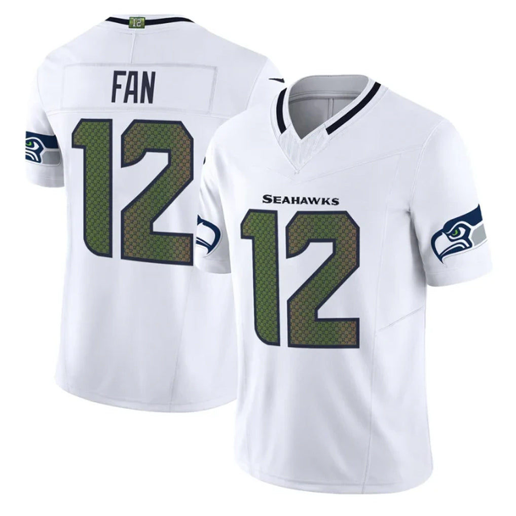 Parkc S.Seahawks #12 12th Fan Player Whitel Rivalries Vapor Limited Home Game Stitched Jerseys