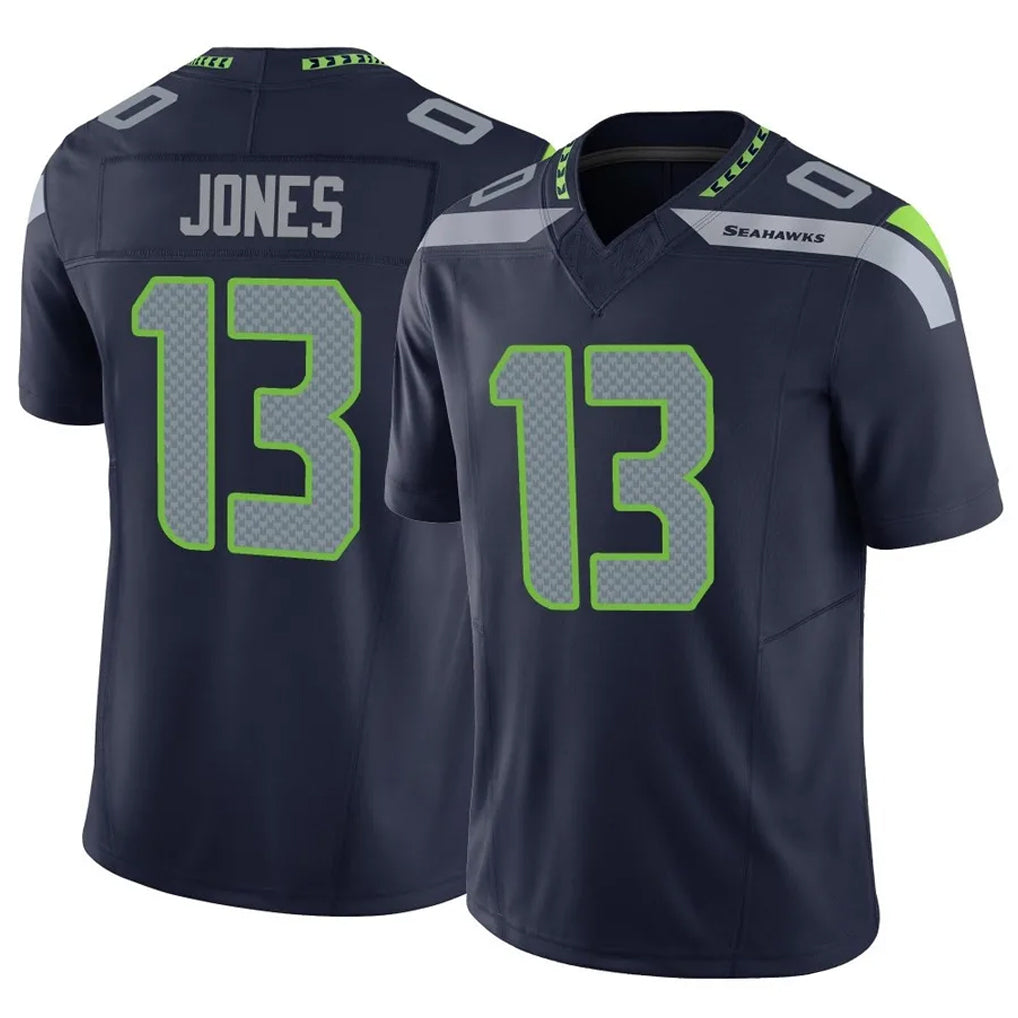 Parkc S.Seahawks #13 Ernest Jones IV Player Navy Limited Vapor F.U.S.E. Home Game Stitched Jerseys
