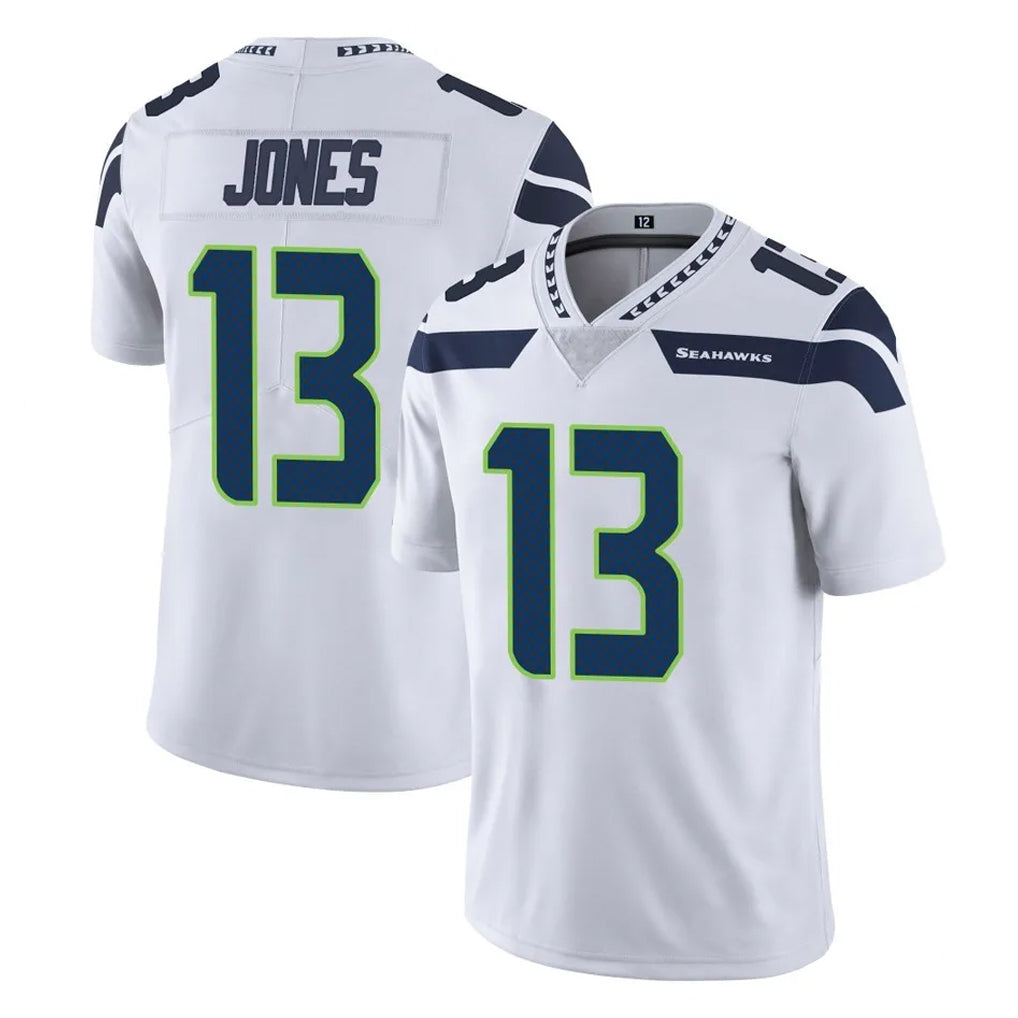 Parkc S.Seahawks #13 Ernest Jones IV Player White Limited Vapor Untouchable Home Game Stitched Jerseys