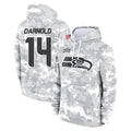 Parkc S.Seahawks #14 Sam Darnold Player Arctic Camo Limited Salute to Service Pullover Hoodies Game Stitched Jerseys