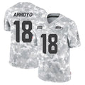 Parkc S.Seahawks #18 Elijah Arroyo Player Arctic Camo Limited Salute To Service Home Game Stitched Jerseys