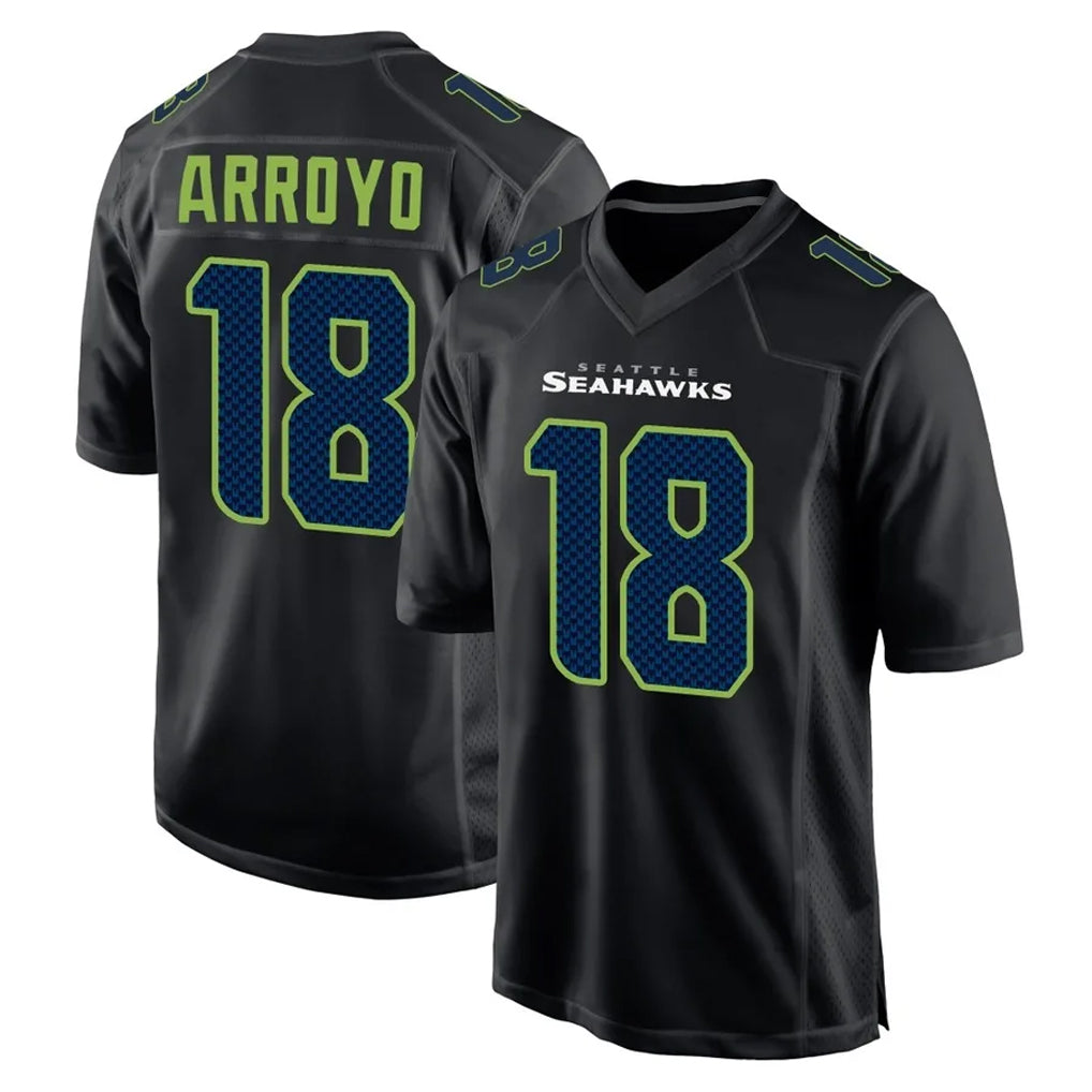 Parkc S.Seahawks #18 Elijah Arroyo Player Black Limited Fashion Home Game Stitched Jerseys