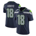 Parkc S.Seahawks #18 Elijah Arroyo Player Navy Limited Vapor Untouchable Home Game Stitched Jerseys