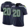 Parkc S.Seahawks #20 Julian Love Player Navy Limited Vapor F.U.S.E. Home Game Stitched Jerseys
