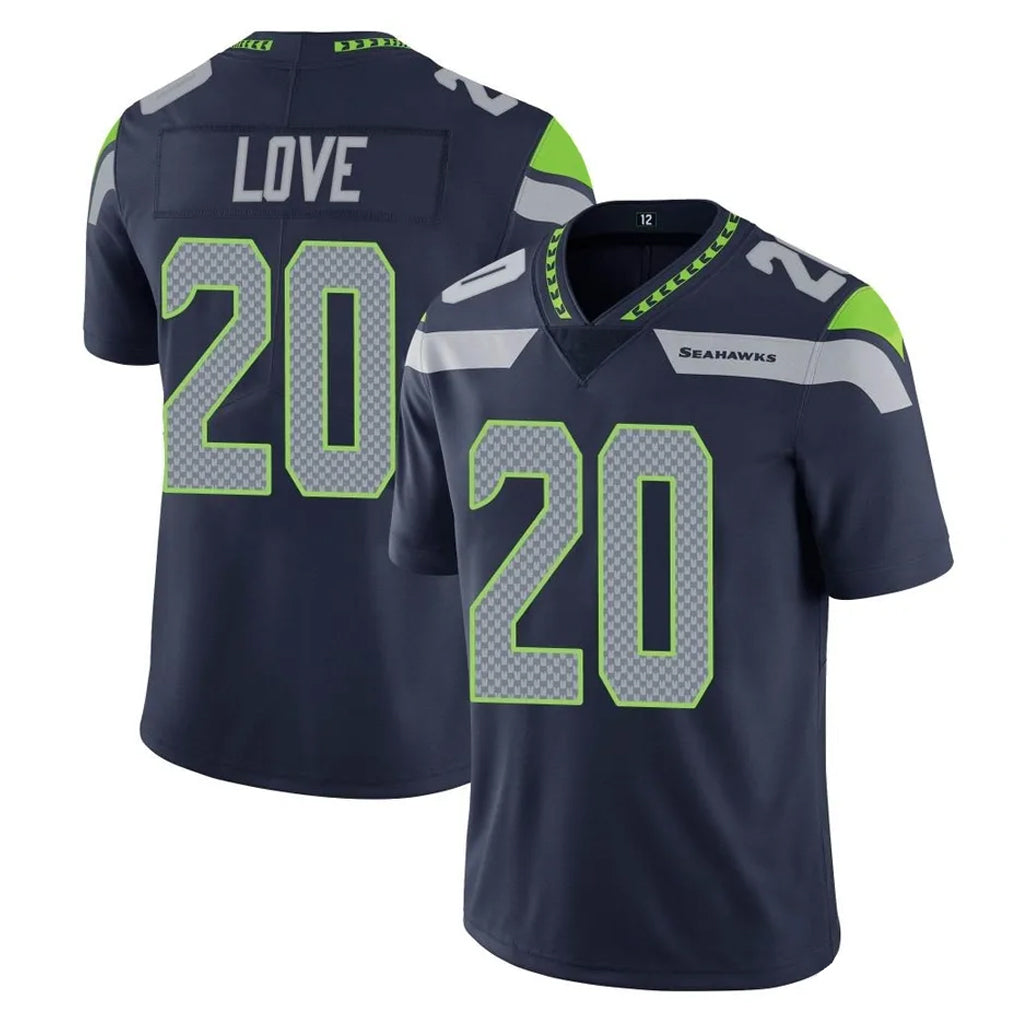 Parkc S.Seahawks #20 Julian Love Player Navy Limited Vapor Untouchable Home Game Stitched Jerseys