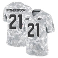 Parkc S.Seahawks #21 Devon Witherspoon Player Arctic Camo Limited Salute To Service Home Game Stitched Jerseys