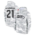 Parkc S.Seahawks #21 Devon Witherspoon Player Arctic Camo Limited Salute to Service Pullover Hoodies Game Stitched Jerseys