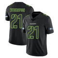Parkc S.Seahawks #21 Devon Witherspoon Player Black Impact Limited Home Game Stitched Jerseys