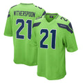 Parkc S.Seahawks #21 Devon Witherspoon Player Green Home Game Stitched Jerseys