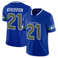 Parkc S.Seahawks #21 Devon Witherspoon Player Royal Rivalries Vapor Limited Home Game Stitched Jerseys