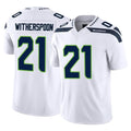Parkc S.Seahawks #21 Devon Witherspoon Player White Limited Vapor F.U.S.E. Home Game Stitched Jerseys