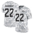 Parkc S.Seahawks #22 Rashid Shaheed Player Arctic Camo Limited Salute To Service Home Game Stitched Jerseys