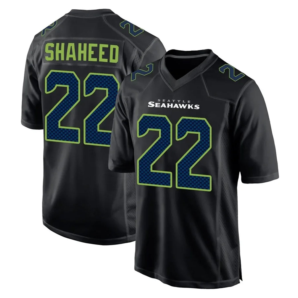 Parkc S.Seahawks #22 Rashid Shaheed Player Black Limited Fashion Home Game Stitched Jerseys