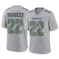 Parkc S.Seahawks #22 Rashid Shaheed Player Gray Atmosphere Fashion Home Game Stitched Jerseys