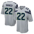 Parkc S.Seahawks #22 Rashid Shaheed Player Gray Home Game Stitched Jerseys