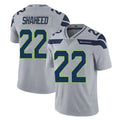 Parkc S.Seahawks #22 Rashid Shaheed Player Gray Limited Vapor Untouchable Home Game Stitched Jerseys