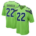 Parkc S.Seahawks #22 Rashid Shaheed Player Green Home Game Stitched Jerseys