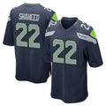 Parkc S.Seahawks #22 Rashid Shaheed Player Navy Home Game Stitched Jerseys
