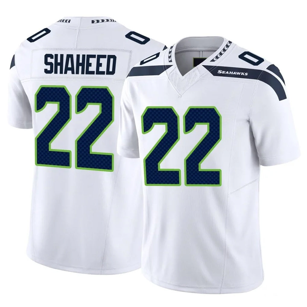 Parkc S.Seahawks #22 Rashid Shaheed Player White Limited Vapor F.U.S.E. Home Game Stitched Jerseys