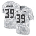 Parkc S.Seahawks #39 Ty Okada Player Arctic Camo Limited Salute To Service Home Game Stitched Jerseys