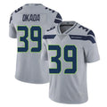 Parkc S.Seahawks #39 Ty Okada Player Gray Limited Vapor Untouchable Home Game Stitched Jerseys
