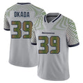 Parkc S.Seahawks #39 Ty Okada Player Grey Limited 2025 Rivalries Collection Home Game Stitched Jerseys