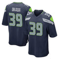 Parkc S.Seahawks #39 Ty Okada Player Navy Home Game Stitched Jerseys