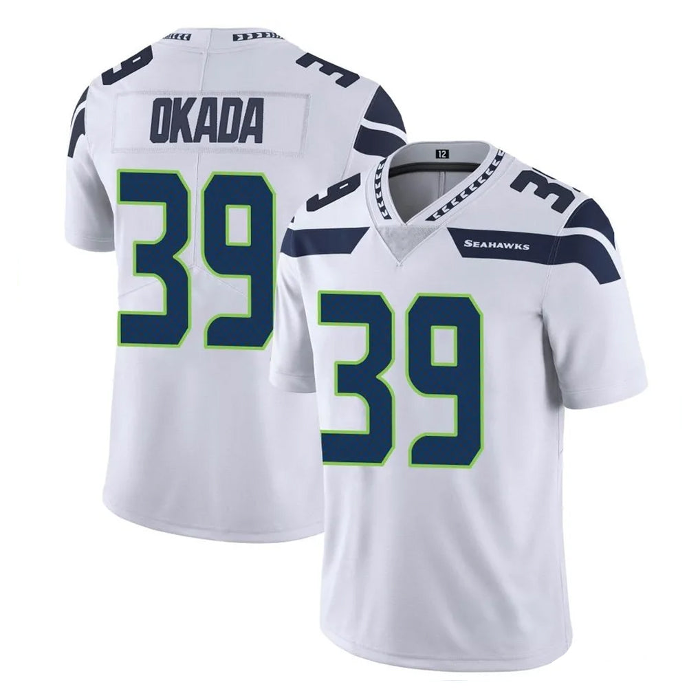 Parkc S.Seahawks #39 Ty Okada Player White Limited Vapor Untouchable Home Game Stitched Jerseys