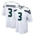 Parkc S.Seahawks #3 Nick Emmanwori Player White Home Game Stitched Jerseys