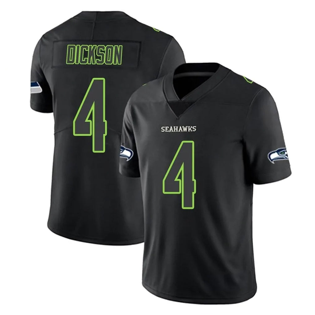 Parkc S.Seahawks #4 Michael Dickson Player Black Impact Limited Home Game Stitched Jerseys