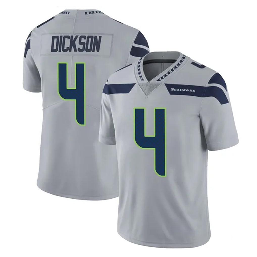 Parkc S.Seahawks #4 Michael Dickson Player Gray Limited Vapor Untouchable Home Game Stitched Jerseys