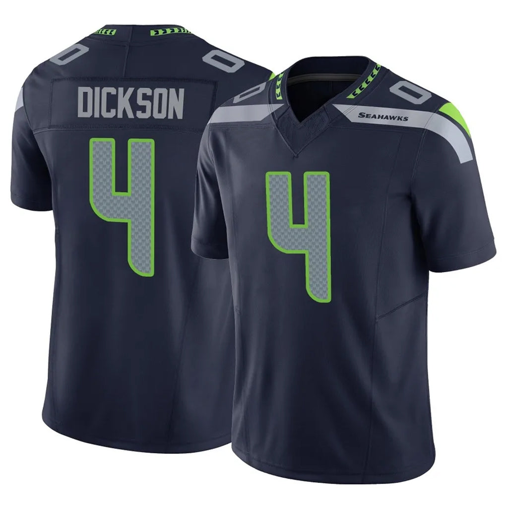 Parkc S.Seahawks #4 Michael Dickson Player Navy Limited Vapor F.U.S.E. Home Game Stitched Jerseys