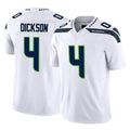 Parkc S.Seahawks #4 Michael Dickson Player White Limited Vapor F.U.S.E. Home Game Stitched Jerseys