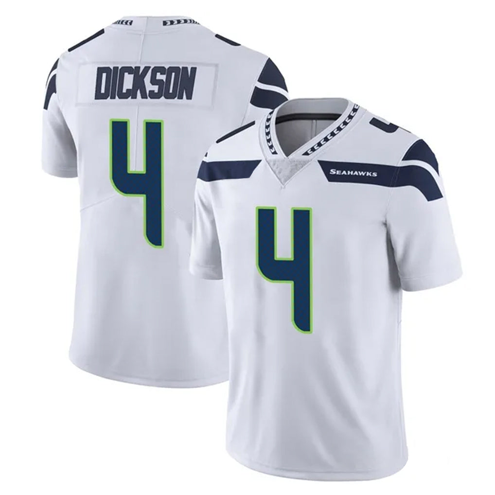 Parkc S.Seahawks #4 Michael Dickson Player White Limited Vapor Untouchable Home Game Stitched Jerseys