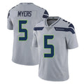 Parkc S.Seahawks #5 Jason Myers Player Gray Limited Vapor Untouchable Home Game Stitched Jerseys
