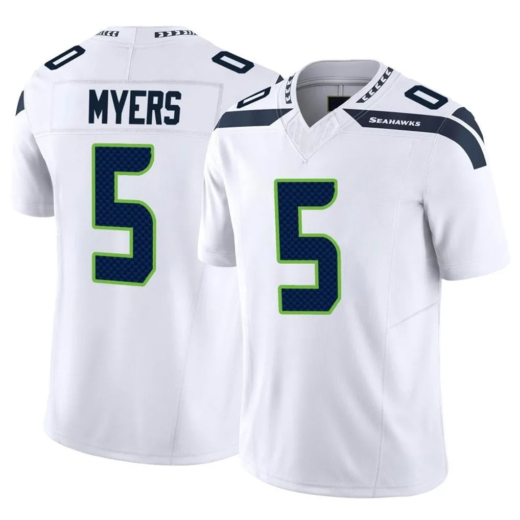 Parkc S.Seahawks #5 Jason Myers Player White Limited Vapor F.U.S.E. Home Game Stitched Jerseys