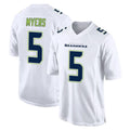 Parkc S.Seahawks #5 Jason Myers Player White Tundra Fashion Home Game Stitched Jerseys