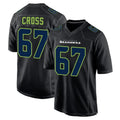 Parkc S.Seahawks #67 Charles Cross Player Black Limited Fashion Home Game Stitched Jerseys