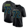 Parkc S.Seahawks #72 Abraham Lucas Player Black Limited Fashion Home Game Stitched Jerseys